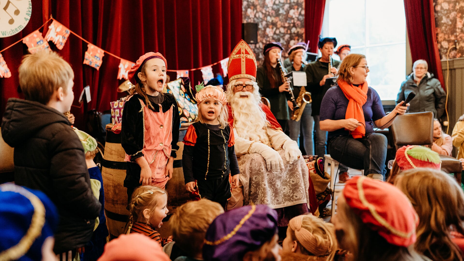 Sinterklaas komt naar Wichmond. Foto: Josine Breukink Fotografie