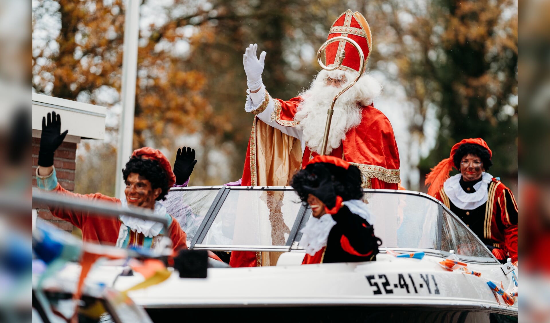 Sinterklaas kwam toch met de boot. Foto: Josine Breukink Fotografie