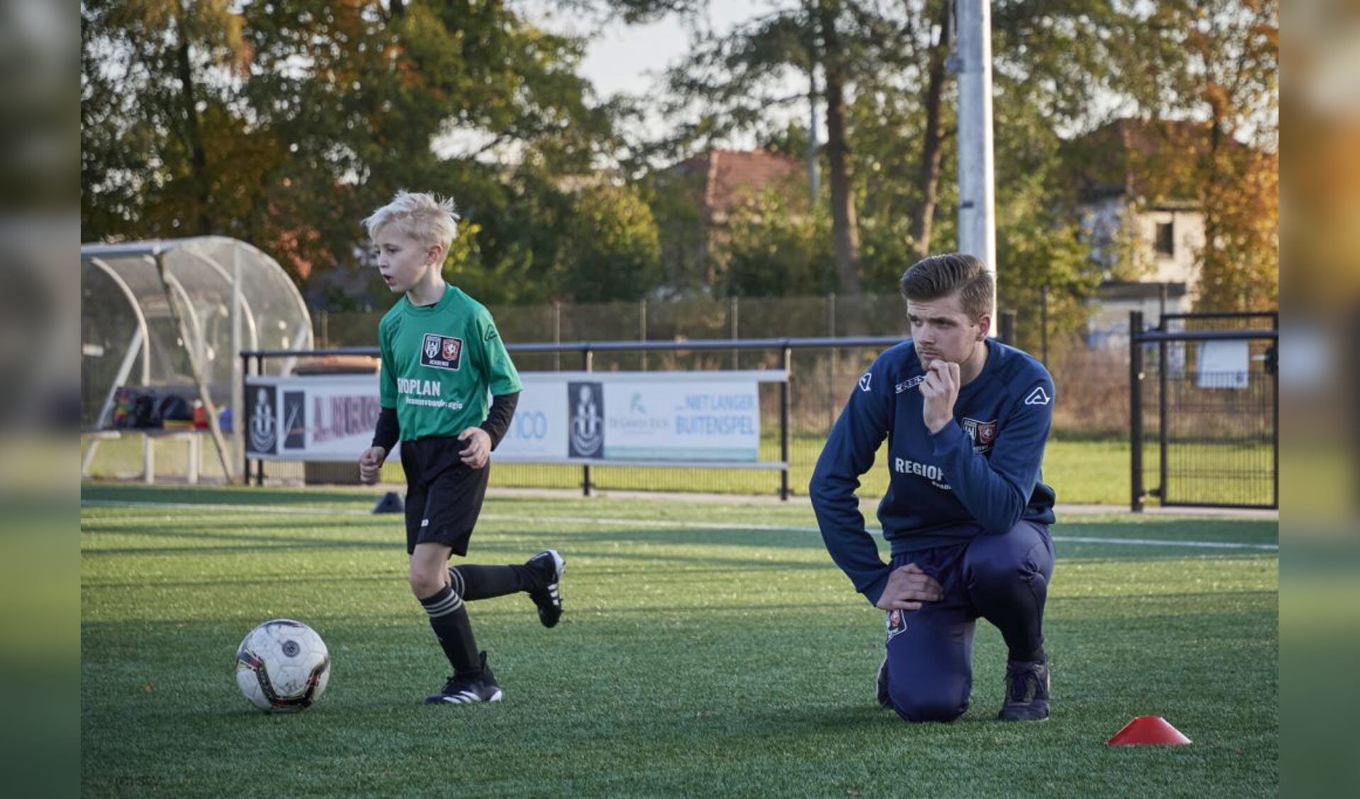 Extra trainingen in Borculo voor de talenten in de onder9 en onder10-categorie onder begeleiding van de FC Twente/Heracles Academie. Foto: PR