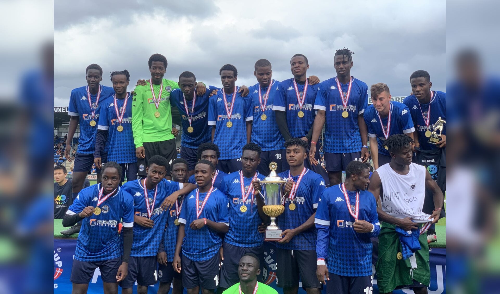Garden City Panthers FC uit Abuja werden vorig jaar winnaar van het Den Bosch International Tournament. Foto: PR