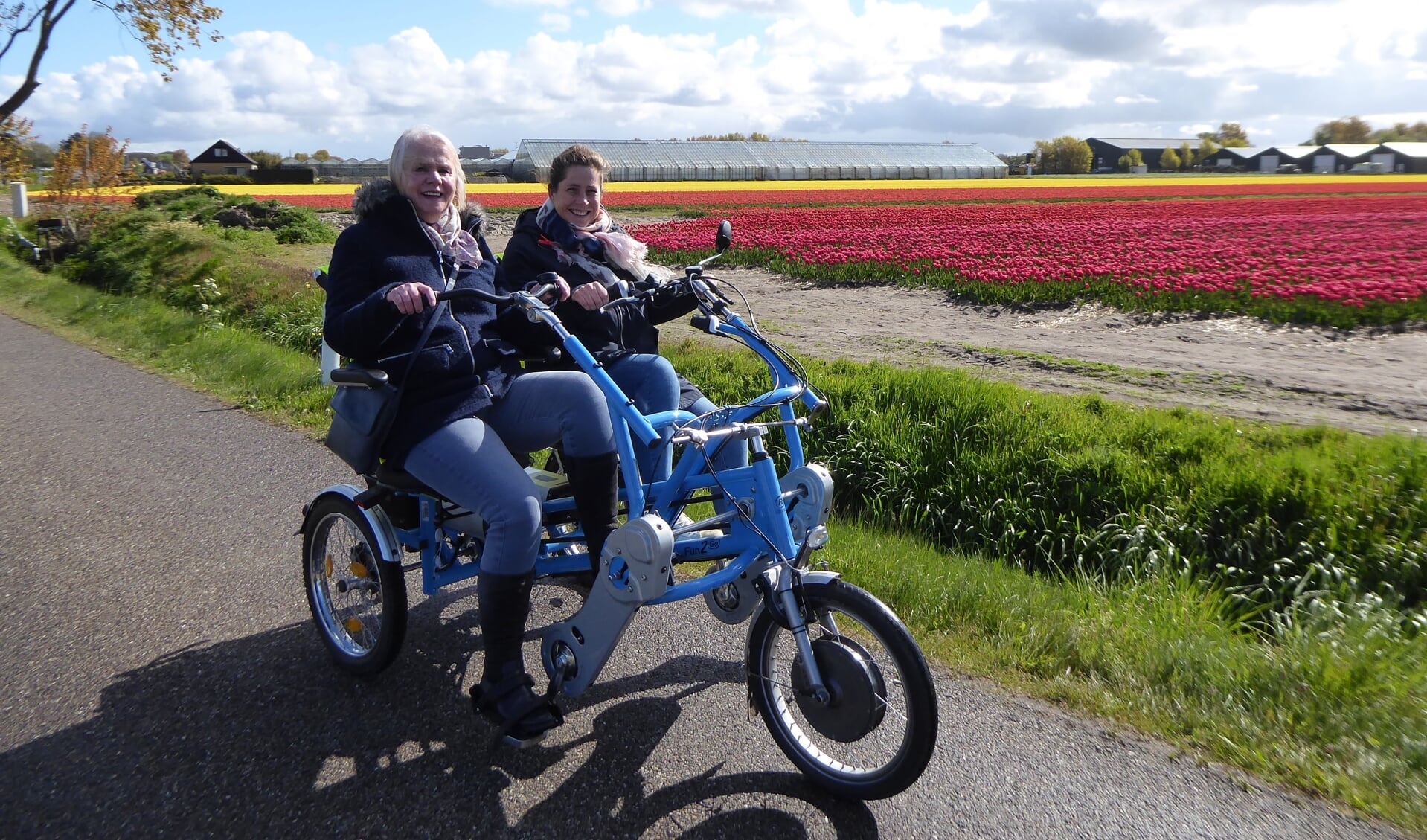 Samen maken we (duo)fietsen mogelijk voor iedereen die het niet (meer) zelfstandig kan. Foto: Ruud van der Loos