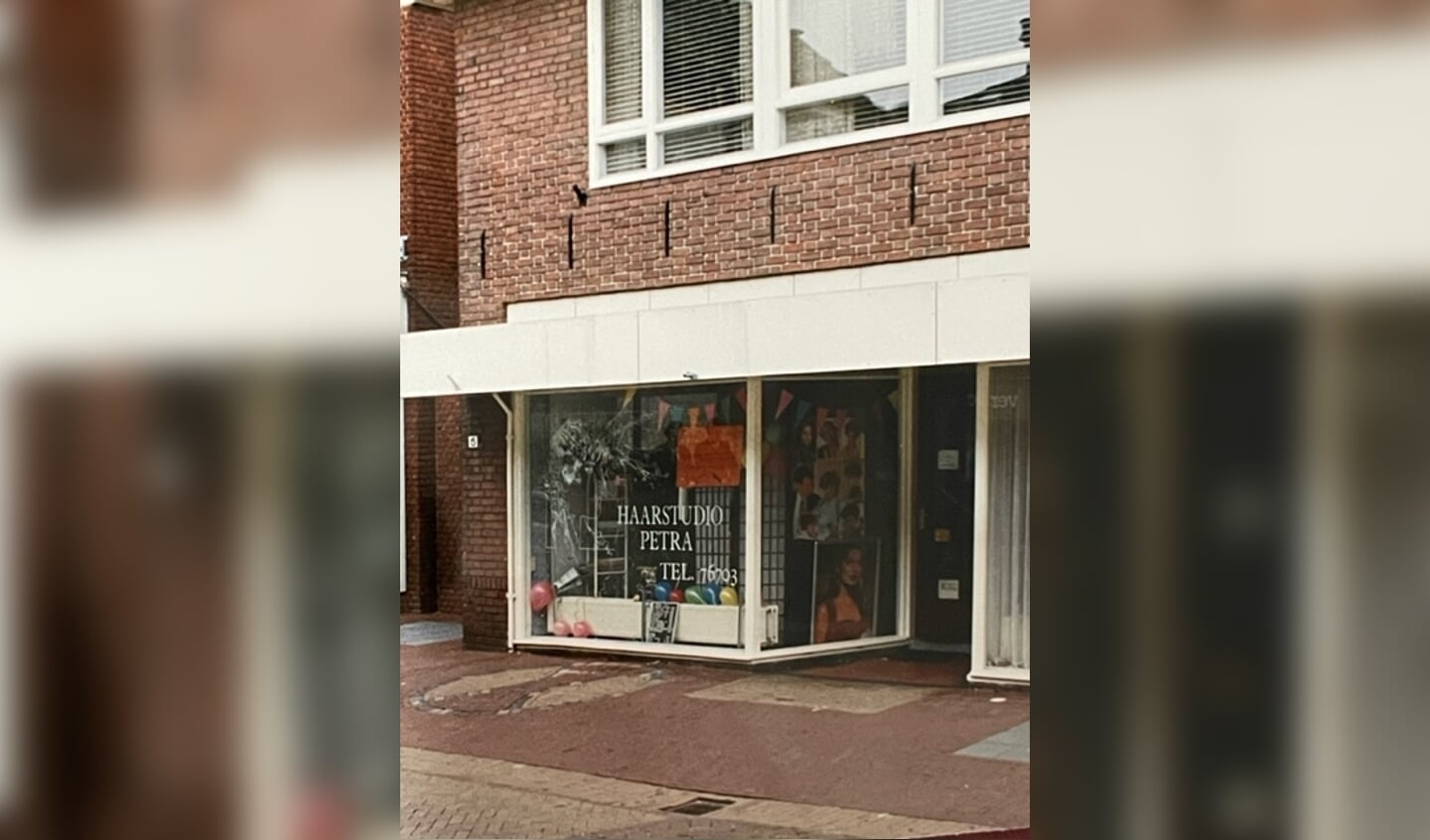 Haarstudio Petra aan de Dijkstraat. Foto: privébezit