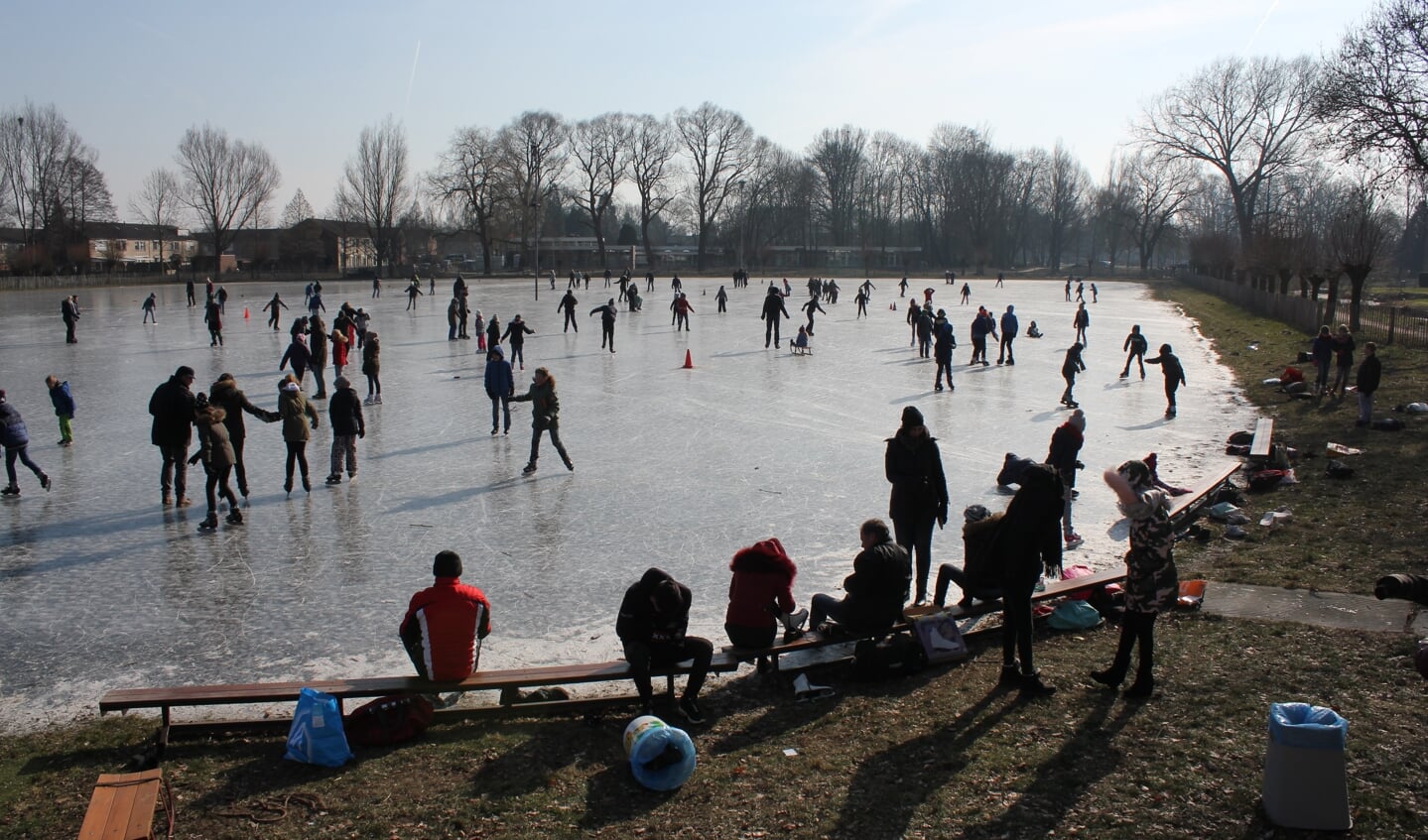 IJspret op de schaatsbaan. Foto: PR