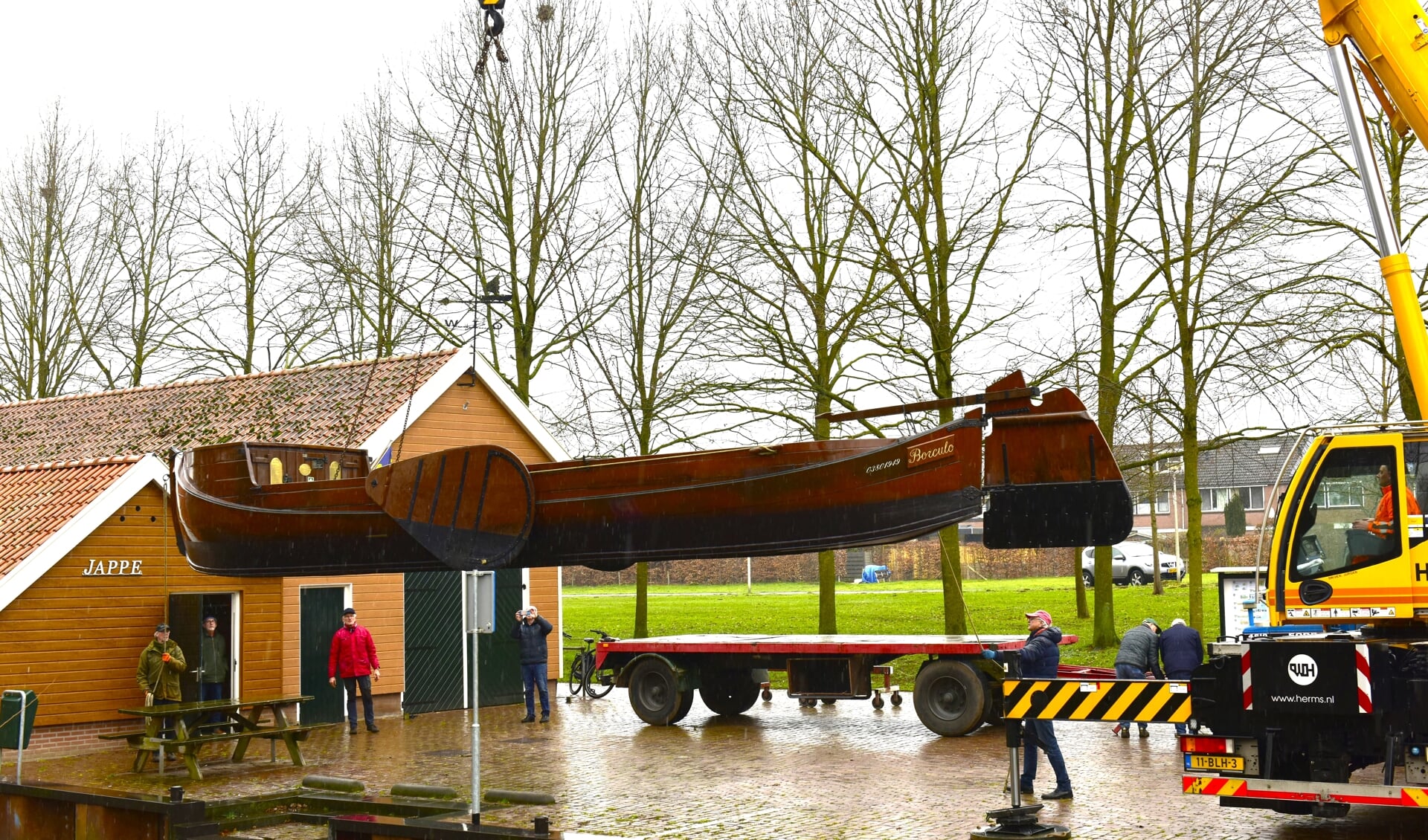 Berkelzomp De Jappe wordt weer in de vaart genomen. Foto: Han ten Brinke