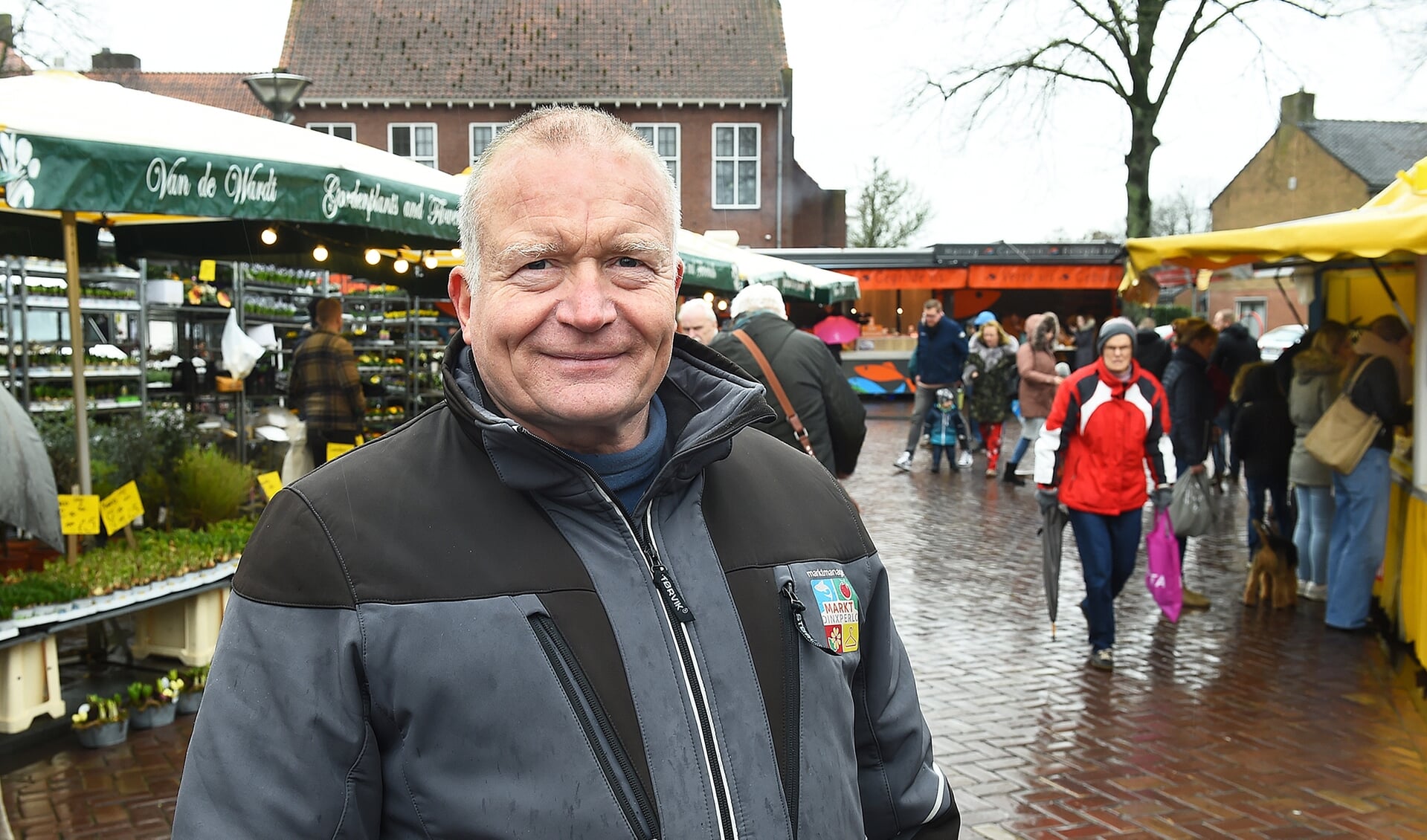 Marktmeester Henk Jan Freriks. Foto: Roel Kleinpenning