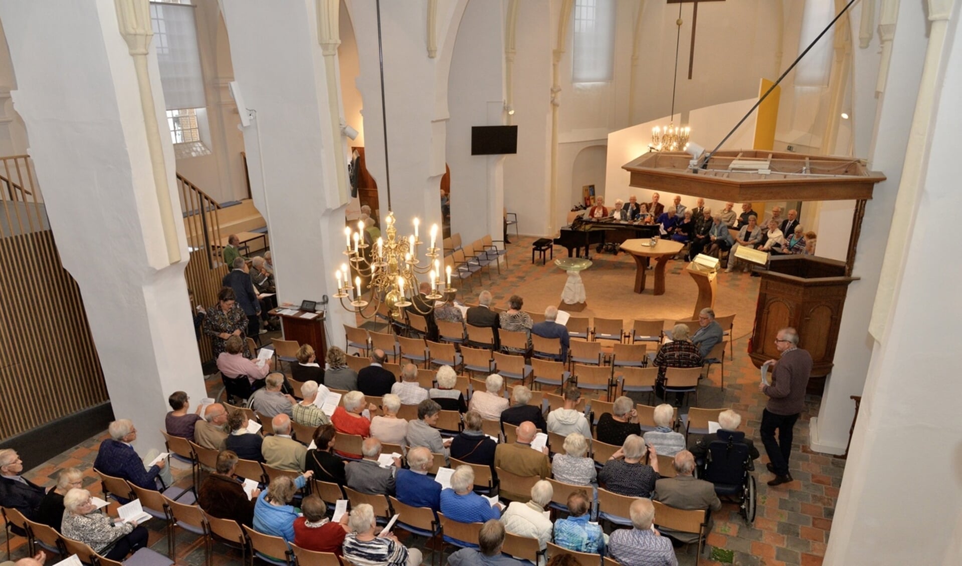 Zaterdagavond 22 april zal Dorpskerk van de Protestantse Gemeente Ruurlo – Barchem omgetoverd worden tot een heus restaurant tijdens een zogenaamde ‘Hemelse avond’. Foto: PR. 