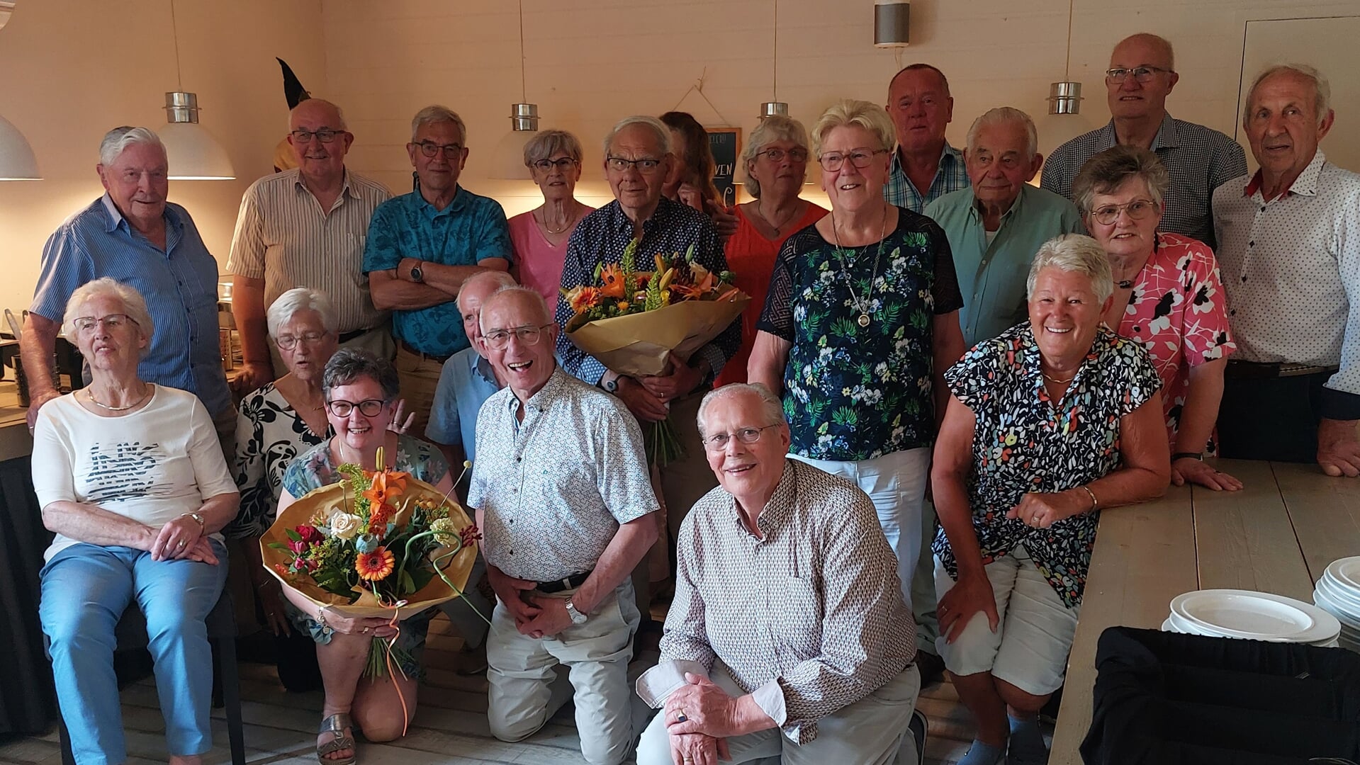 De kegelclub De Baanbrekers bestaat uit zeventien leden, vrouwen en mannen in de leeftijdscategorie senioren. Foto: PR
