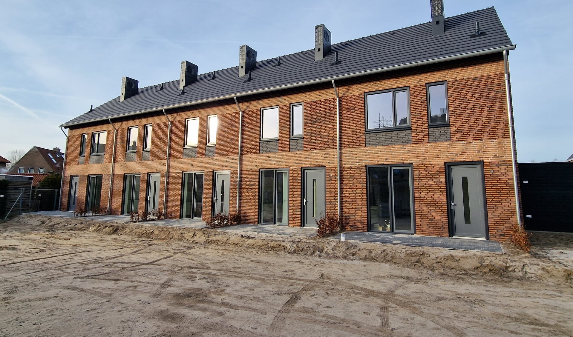 Een blokje nieuwe sociale huurwoningen van IJsseldal Wonen in Eefde. Foto: IJsseldal Wonen