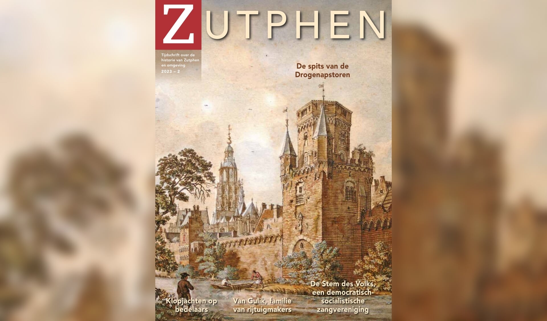 Omslag nieuwe editie tijdschrift Zutphen. Foto: PR