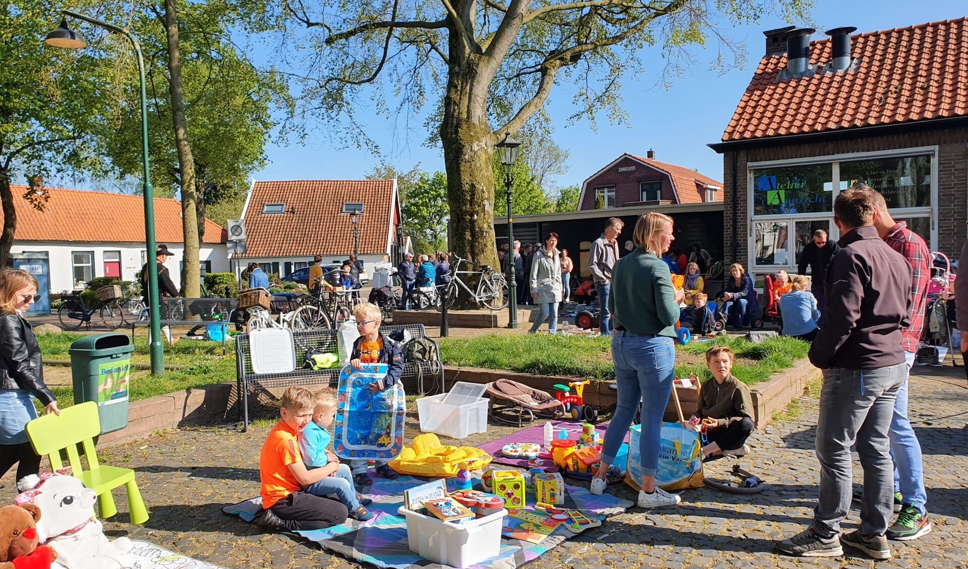 Kindervrijmarkt in Bredevoort. Foto: PR