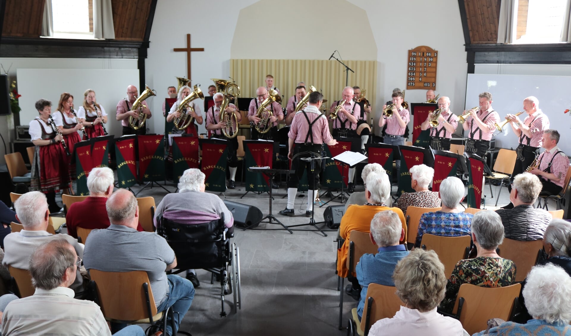 Het optreden van de Barchkapel. Foto: Arjen Dieperink