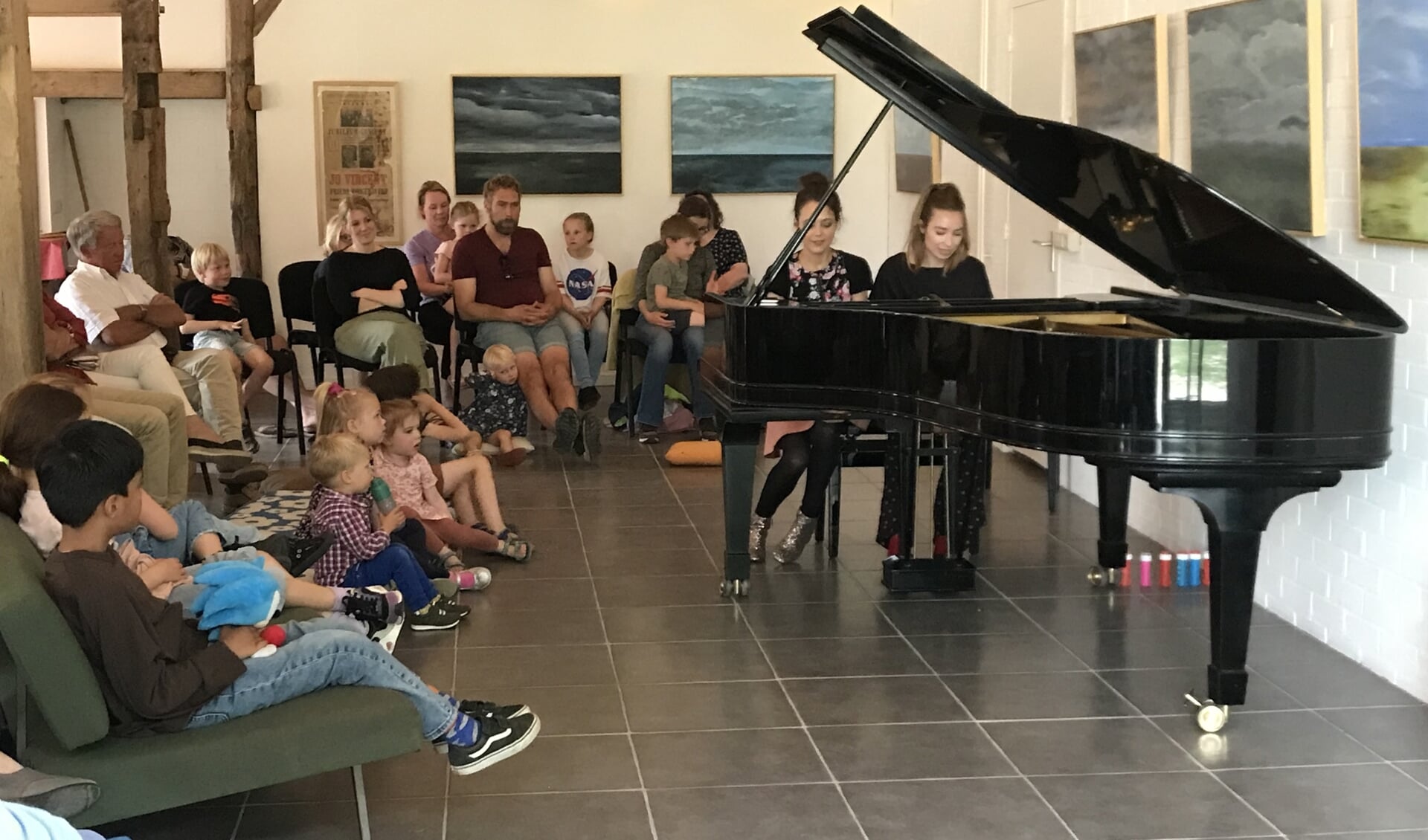 Het kinderconcert tijdens het Kamermuziekfestival Eibergen in 2022.

Foto: PR Podium Eibergen