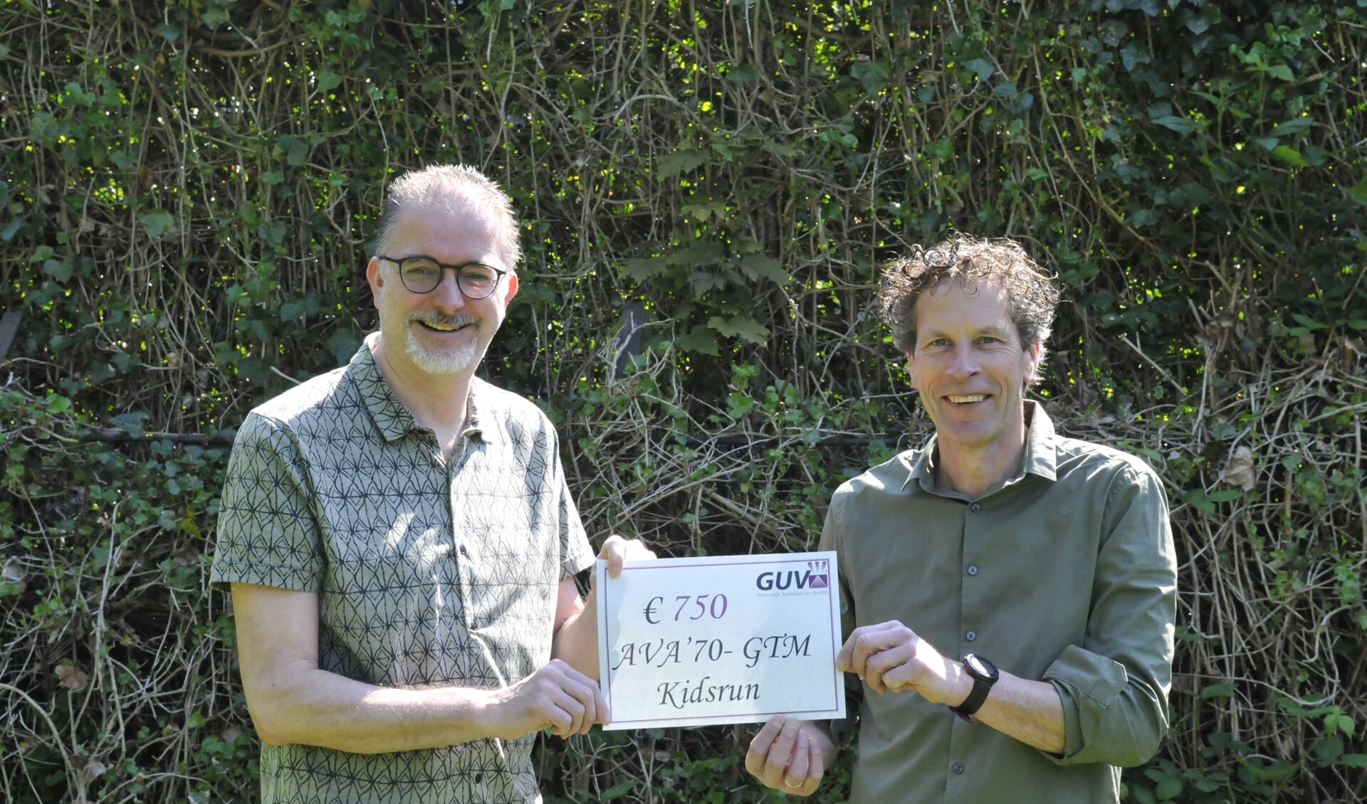 Marco van Lochem (links) en Frank Roos. Foto: Bert van Asselt