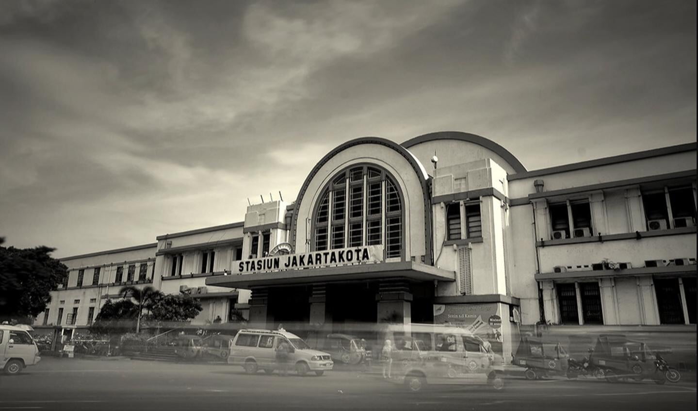Het station Jakarta Kota’. Foto: PR