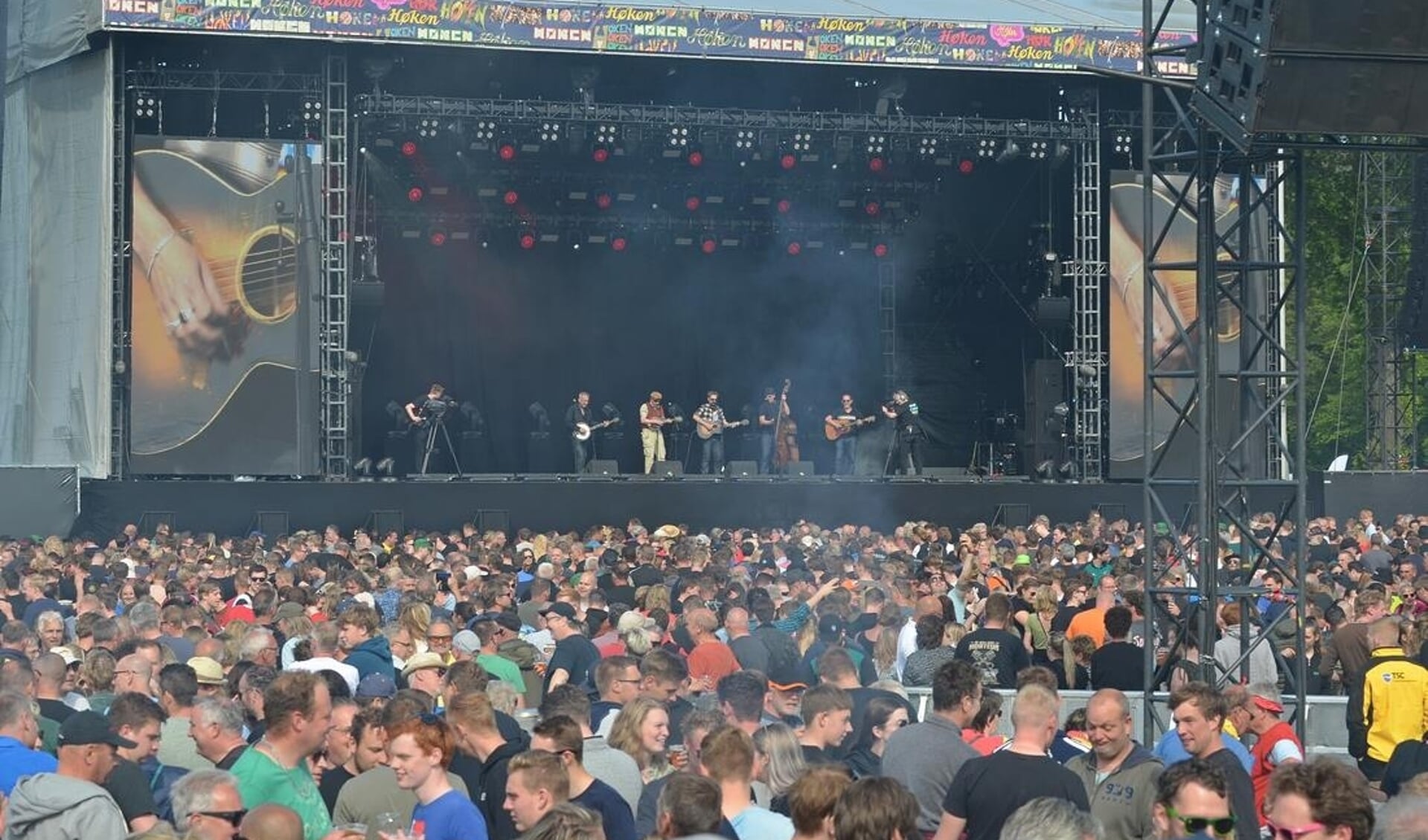 Vele trouwe aanhangers waren getuige van dit groots opgezette concert. Foto: Achterhoekfoto.nl/Johan Braakman