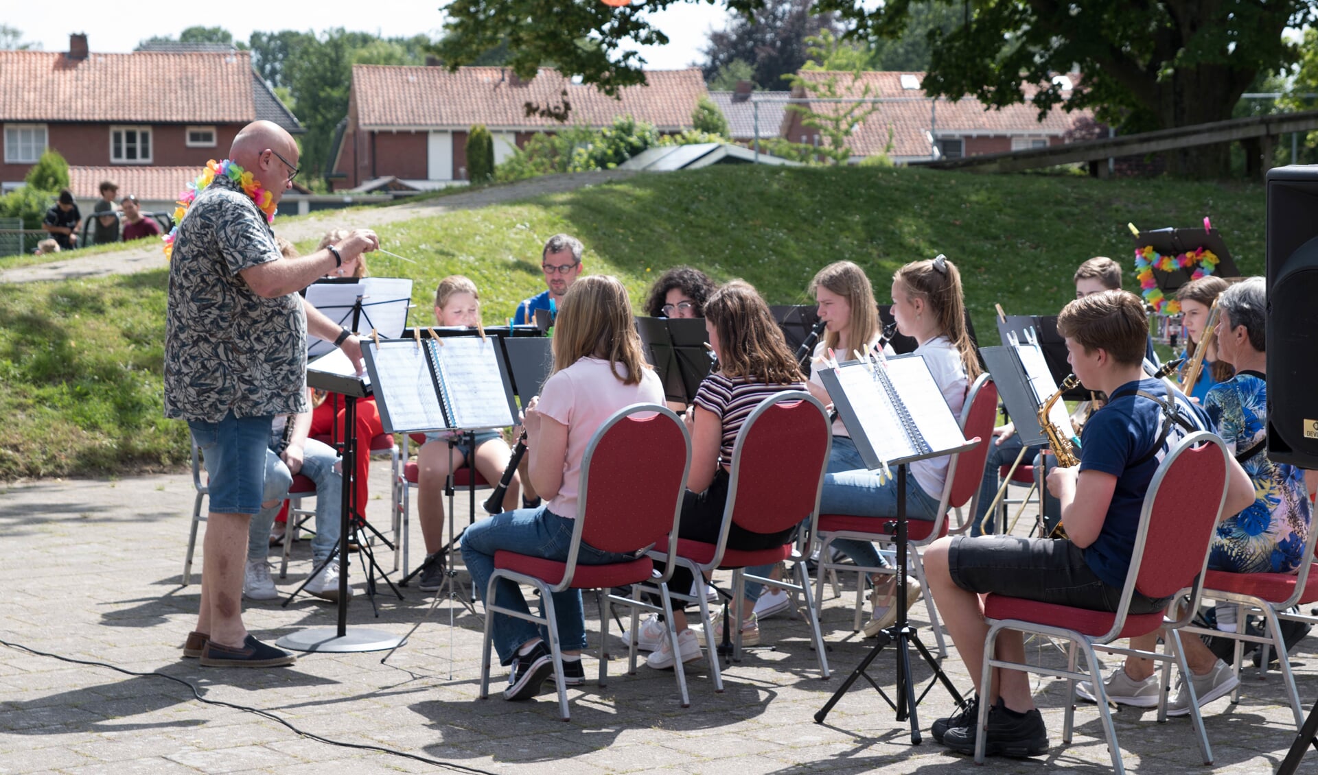 Jeugdorkest in actie. Foto: Jan Tenbergen