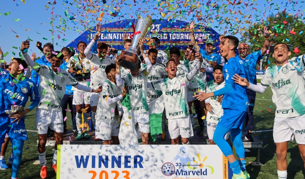 Wordt Palmeiras weer de winnaar van het Marveld toernooi? Foto: PR Marveld Tournament/archief Achterhoek Nieuws