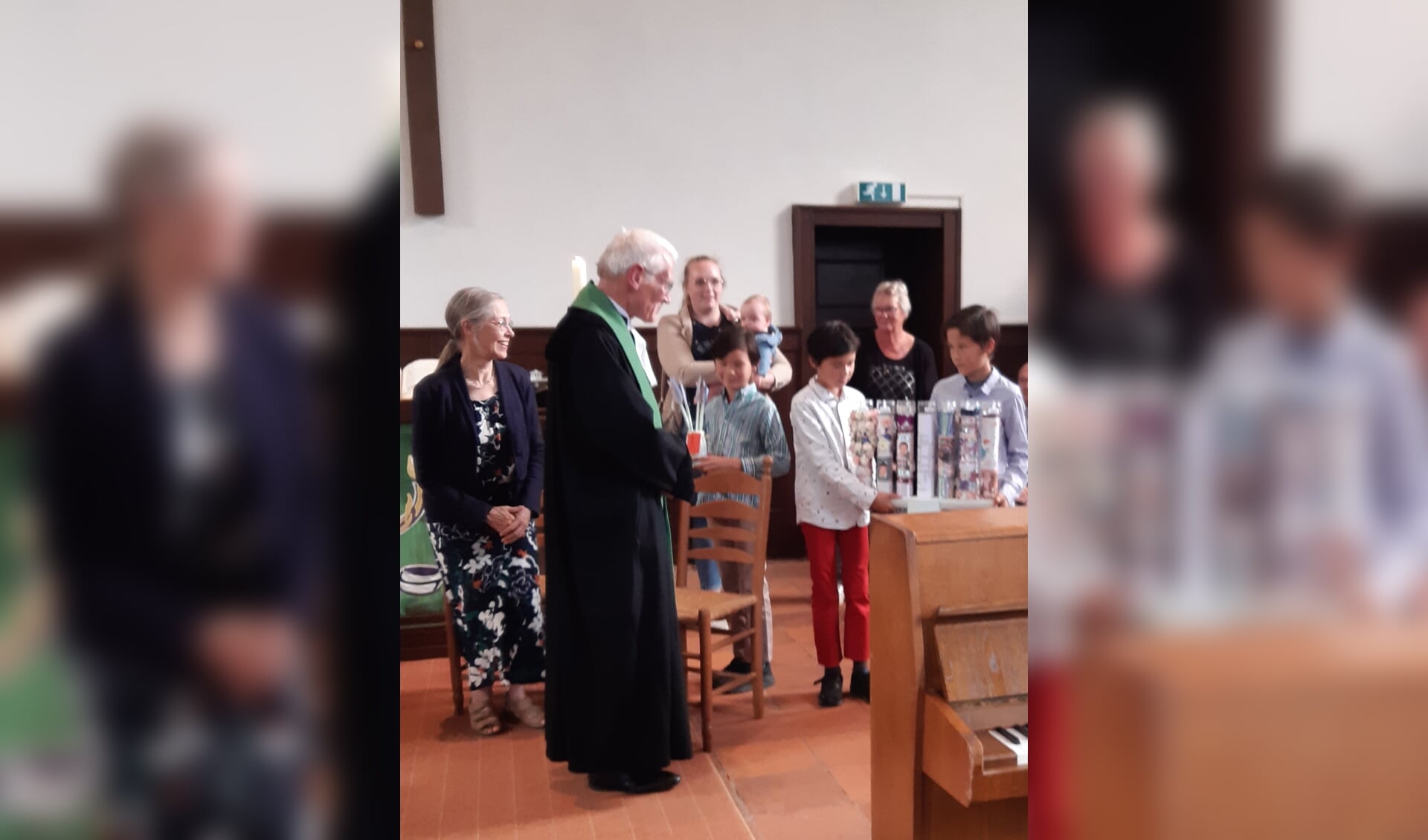 Een sobere afscheidsdienst van dominee Tim Wiersum was voor de Protestantse gemeente Wichmond geen optie. Foto: PR.