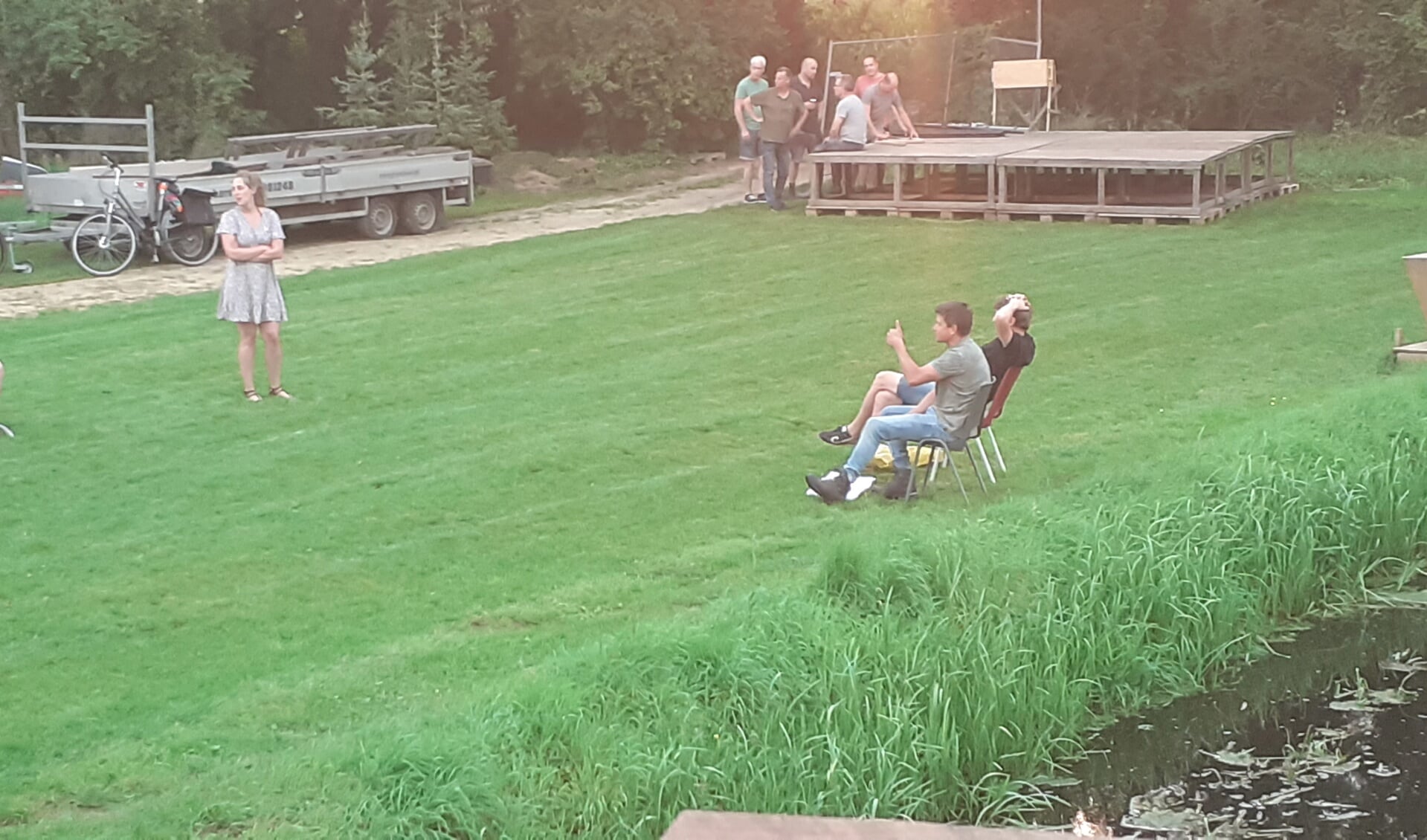 Er wordt druk gerepeteerd. Foto: PR