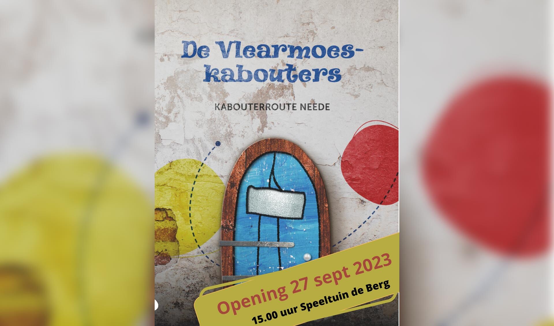 Kabouterroute Neede wordt 27 september geopend. Foto: PR