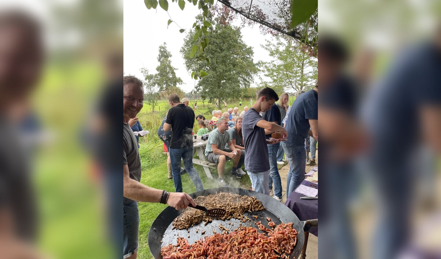 Voor de inwendige mens werd goed gezorgd.