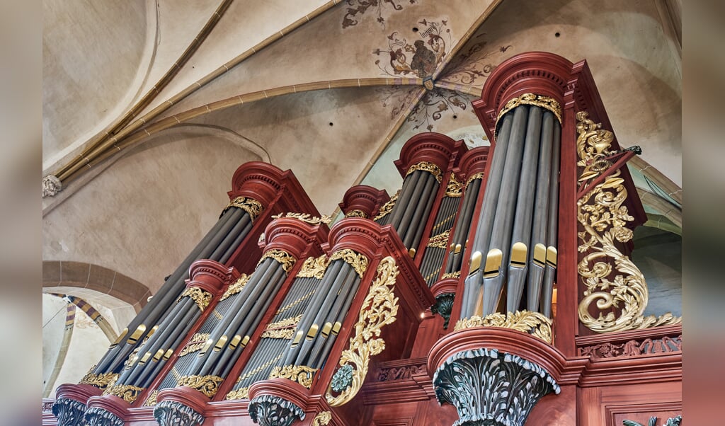 Het orgel in de Jacobskerk. Foto: Douwe Haandrikman
