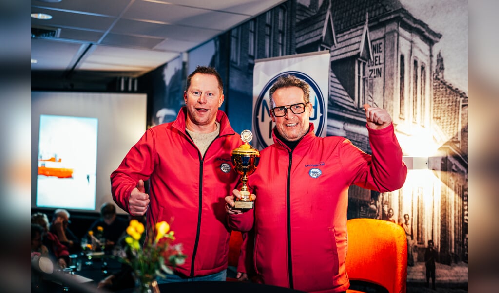 Team Verkeersschool Striekwold (Edwin Striekwold en Paul Haen) is de winnaar van Expeditie Noordkaap 2024. Foto: 