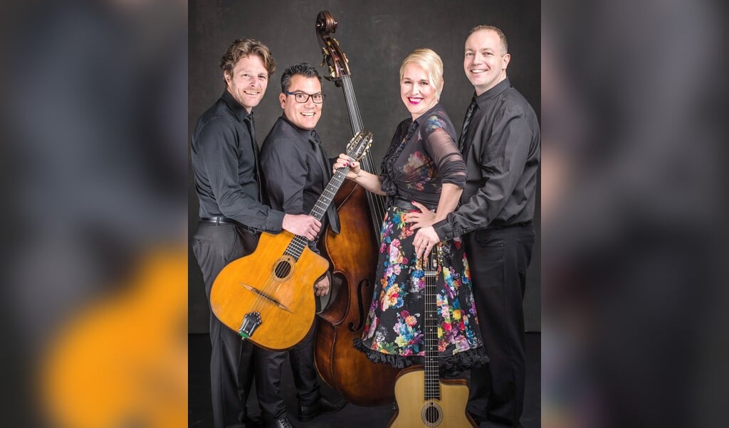 Het Marcia Bamberg Swing Quartet. Foto: PR