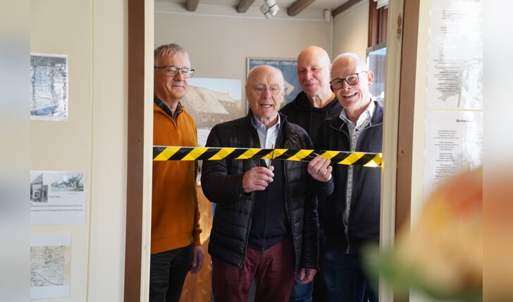 Vlnr: Willem Geven, Rudi Ostermann, René Westendorp en Aloys Geven. Foto: Frank Vinkenvleugel