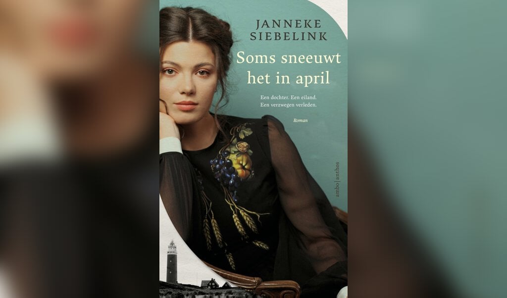 De cover van de roman Soms sneeuwt het in april van Janneke Siebelink. Foto: PR