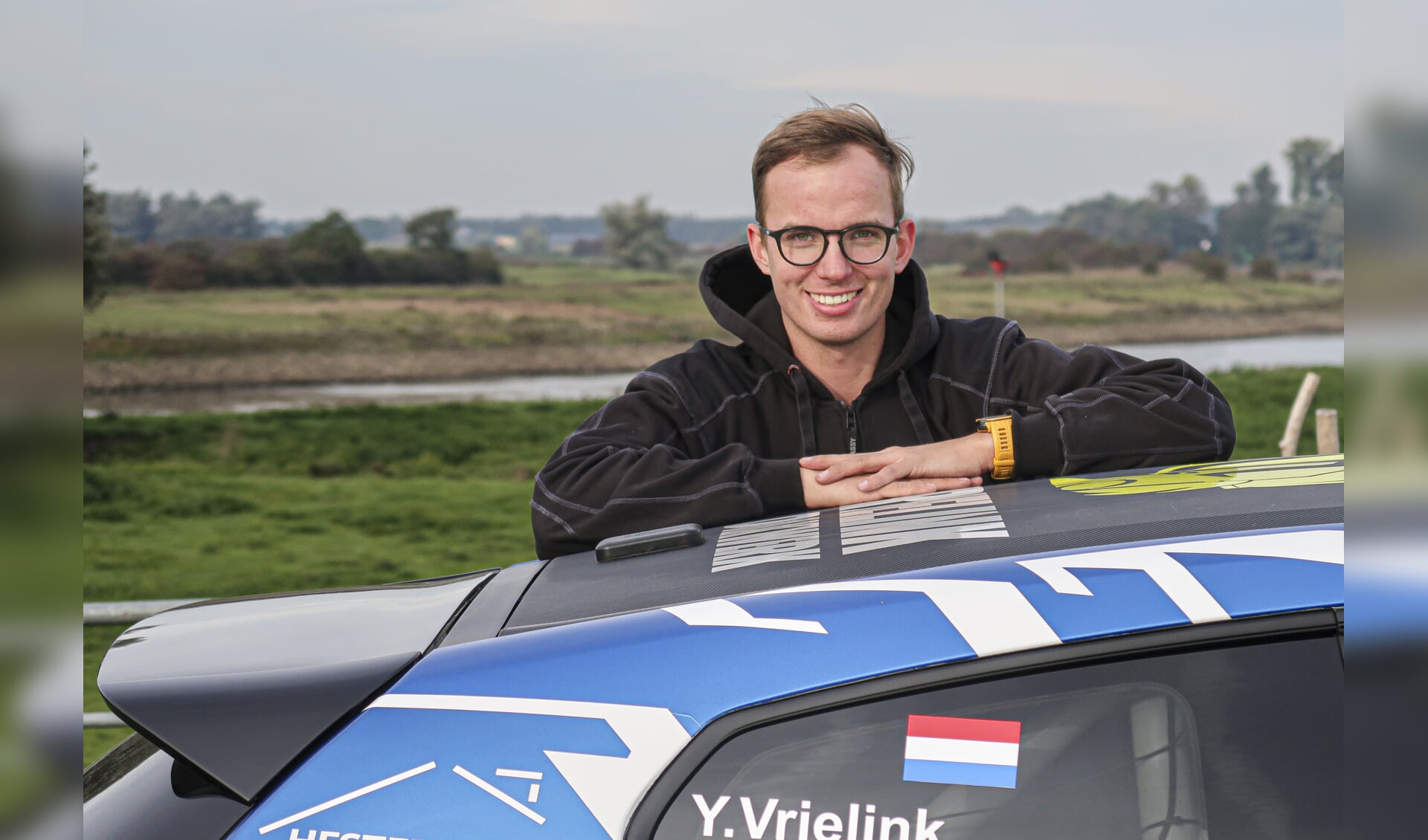 Na twee jaar in een Toyota Yaris rijdt Yannick Vrielink dit seizoen in een Ford Fiesta R5. Archieffoto: Luuk Stam