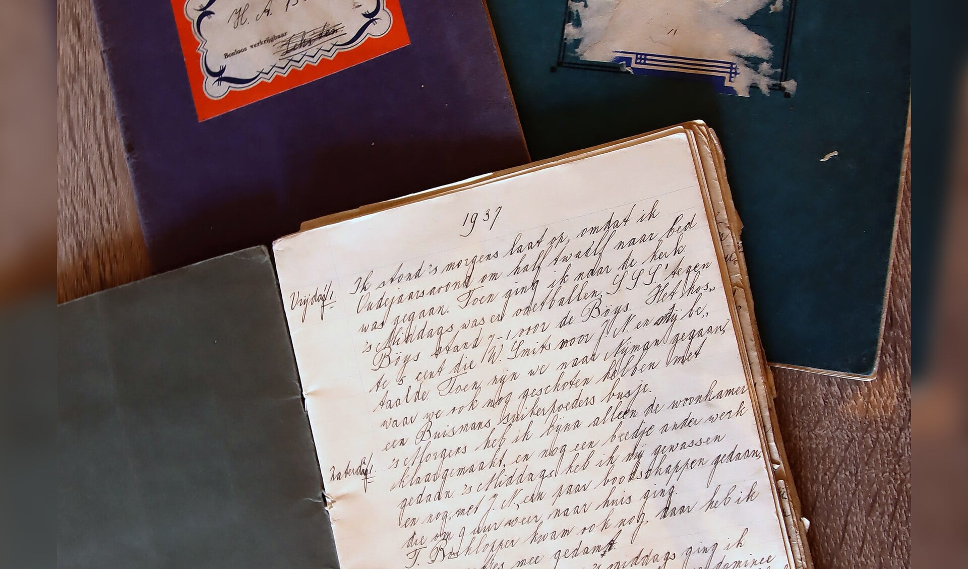 Het Nationaal Onderduikmuseum is op zoek naar verhalen, voorwerpen en documenten over de Tweede Wereldoorlog, zoals bijvoorbeeld dit dagboek. Foto: Nationaal Onderduikmuseum