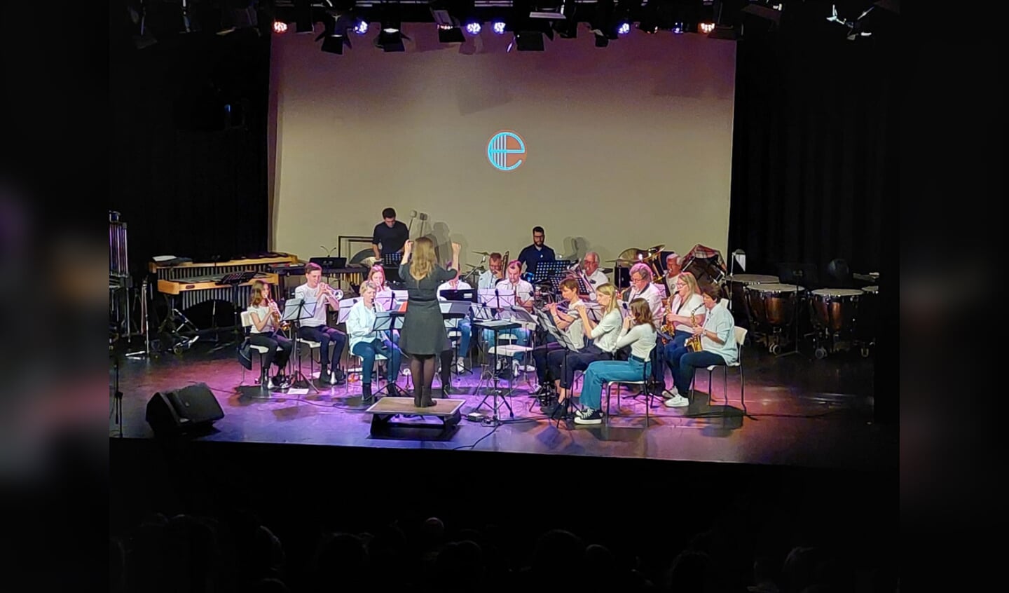 Op zondag 24 maart geeft Excelsior Eibergen met de verschillende groepen, waaronder het B-orkest, een voorjaarsconcert in  ’t Spieker. Foto: PR