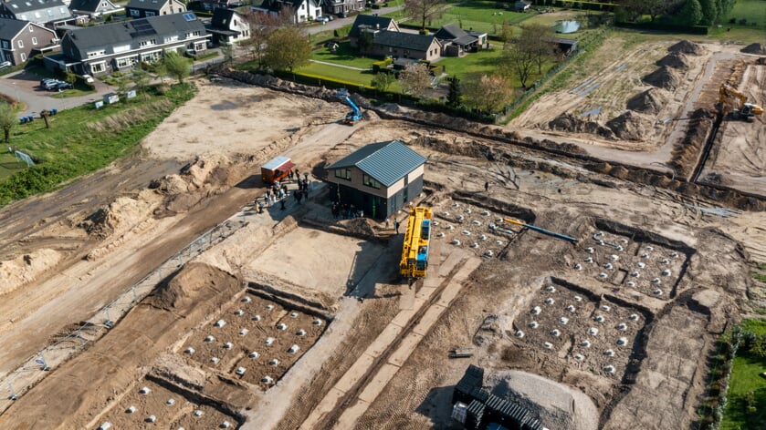 Luchtfoto bouw huizen Wehl. Foto: PR Gemeente Doetinchem 