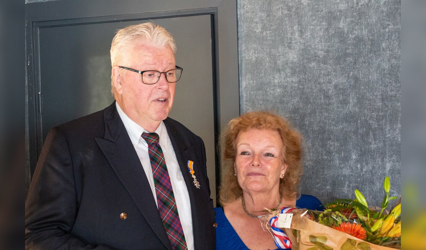 Harm Kuijper (68) - Lid in de Orde van Oranje-Nassau. Foto: Henk Derksen