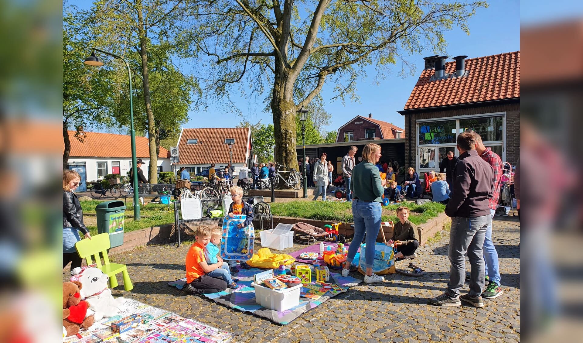 Kindervrijmarkt in Bredevoort. Foto: PR