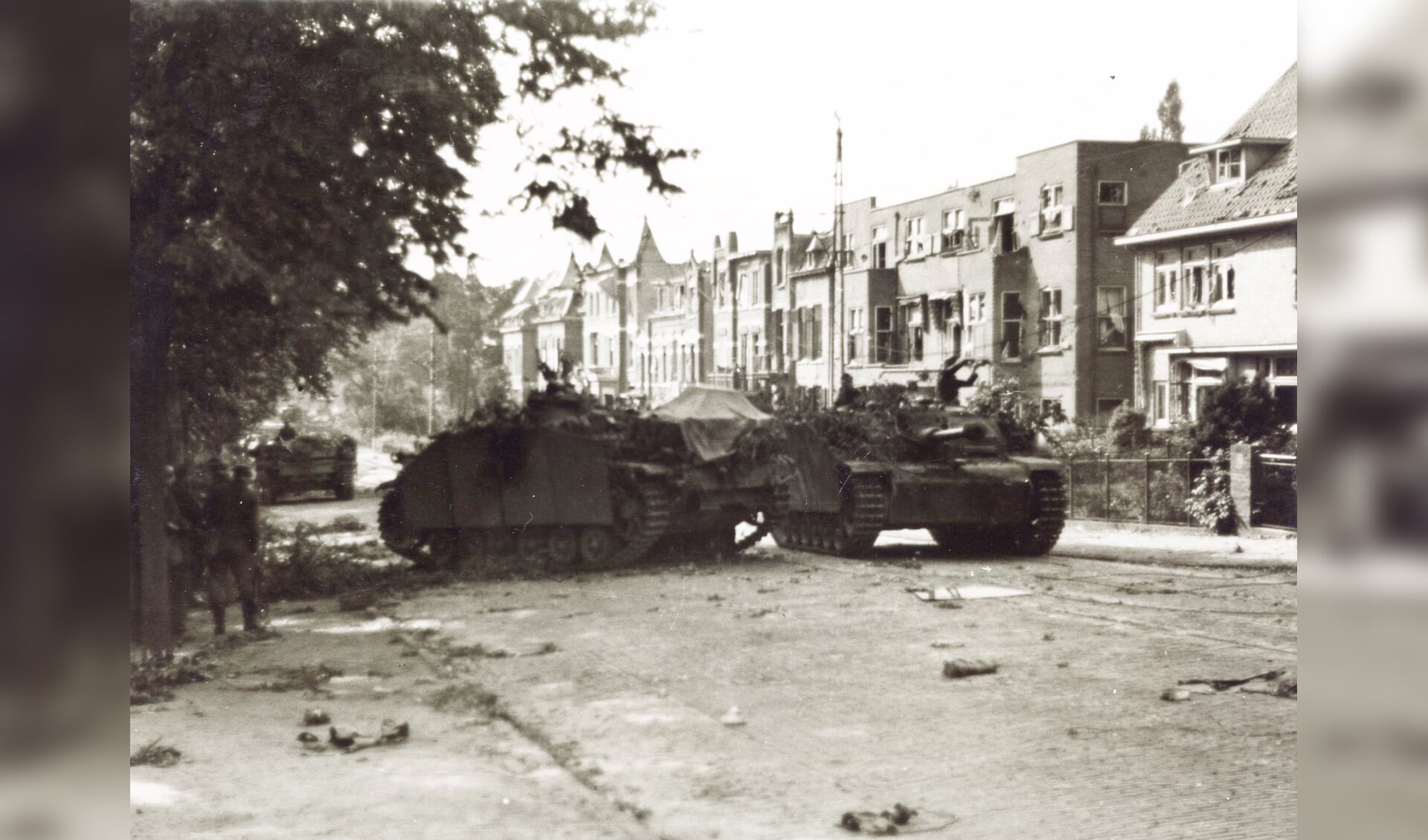 De gevolgen van de slag om Arnhem. Foto: PR