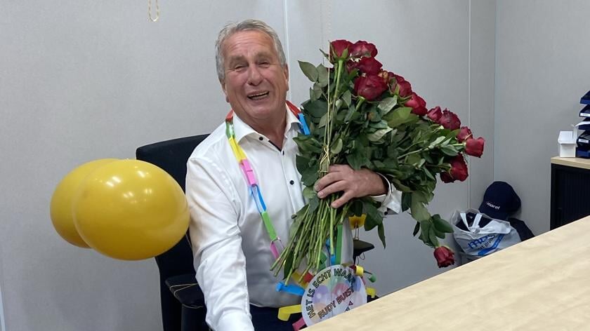 Rudy Buist viert zijn gouden jubileum bij Marel. Foto: PR Marel