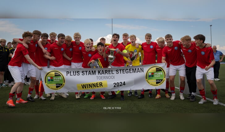 De winnaars van het Plus Karel Stegeman toernooi 2024: Silkeborg IF uit Denemarken. Foto: Marco Brunnekreeft