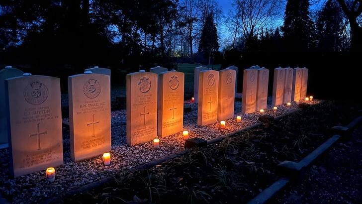 Graven op Berkenhove. Foto: Rien Koskamp