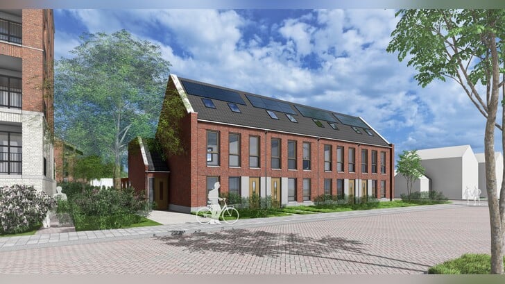 Een impressie van de nieuwe appartementen aan de Kleine Parallelweg. Afbeelding: PR De Woonplaats