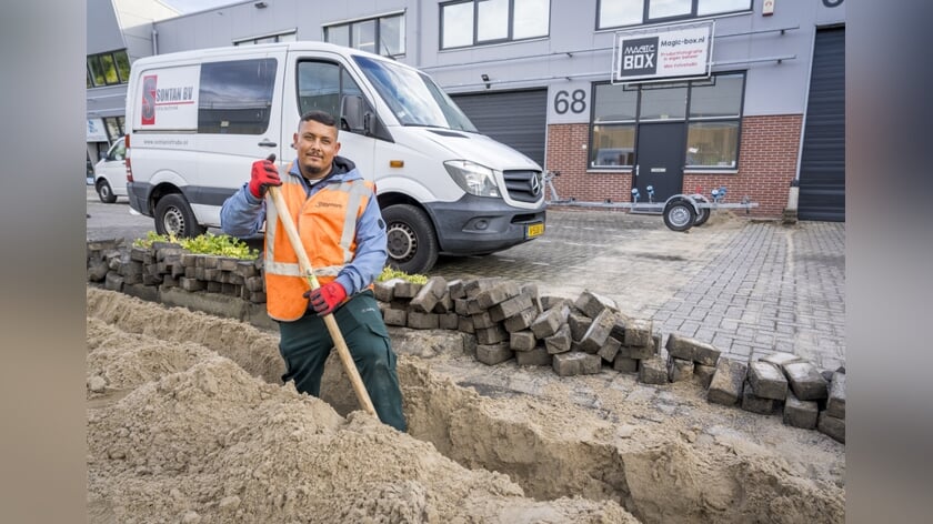 Aanleg van glasvezel. Foto: PR