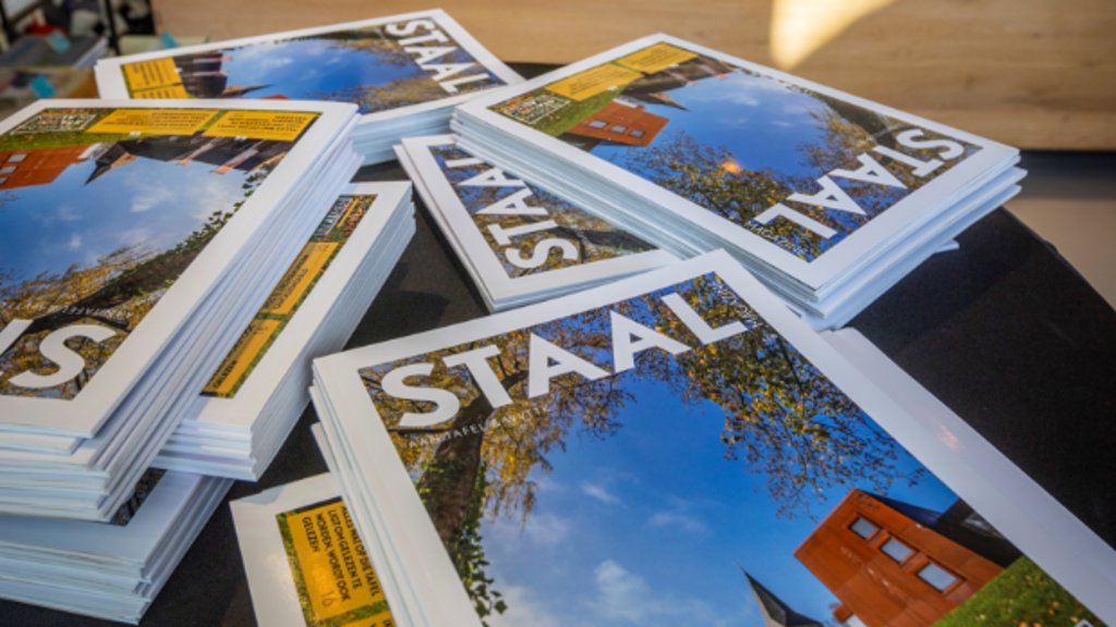 De vierde editie van STAAL Magazine. Foto: PR