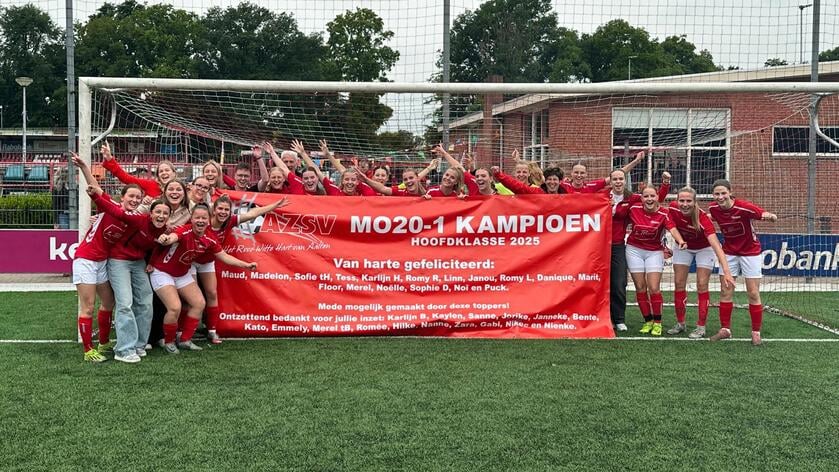 De MO20-1 stelden zaterdag de titel veilig met een ruime zege op BWO. Foto: PR
