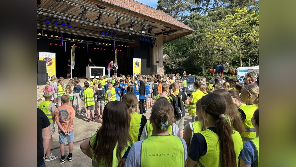 In Losser waren er 250 kinderen aanwezig op de einddag. Op 7 juli is de Achterhoekse einddag in Ruurlo. Foto: PR