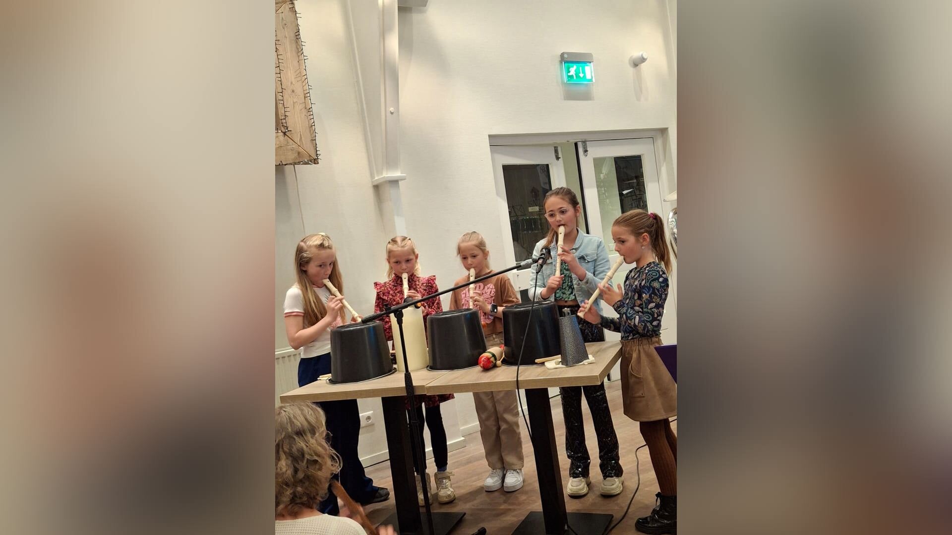 De jeugd van BAMM in actie. Foto: PR