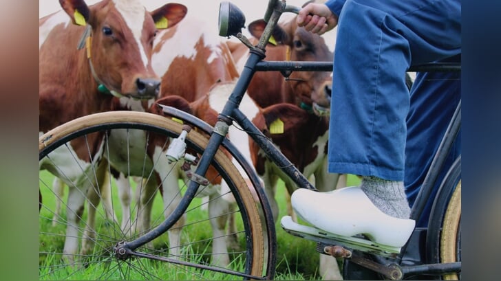 Op de fiets langs vijftien erven. Foto: PR