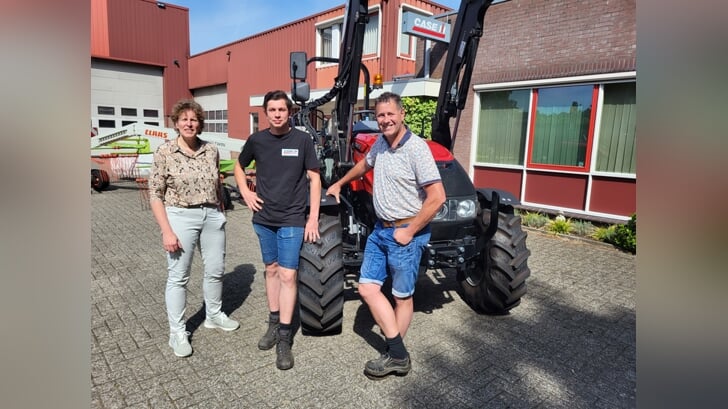 Vlnr. Esther, Mike en Iwan. Foto: Mark Ebbers