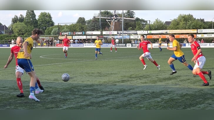 Actiebeeld uit de finale. Foto: Andre Wamelink
