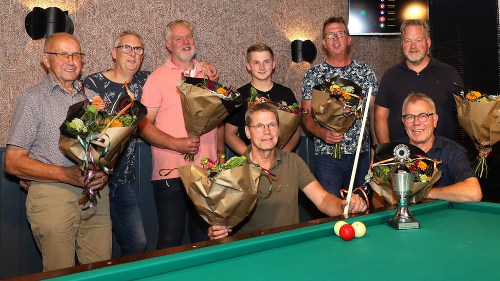 De acht finalisten. Foto: PR